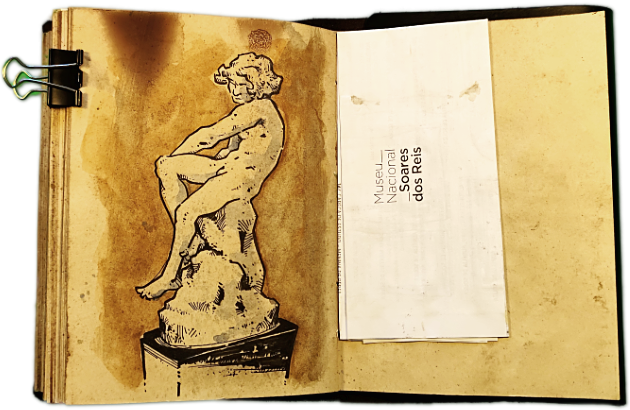 O Desterrado, by Soares dos Reis, a Watercolor of Saudade